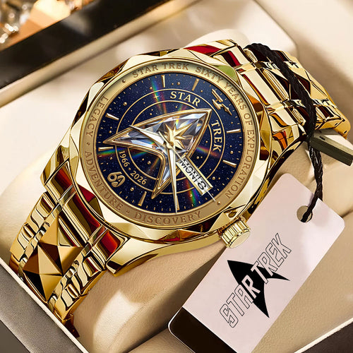 Star Trek 60th Anniversary Alloy Luxury Quartz Watch - TMTHU7445