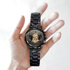 Star Trek 60th Anniversary Black Stainless Steel Watch - TMTHU7448