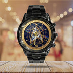 Star Trek 60th Anniversary Black Stainless Steel Watch - TMTHU7671