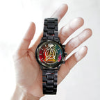 Star Trek 60th Anniversary Black Stainless Steel Watch - TMTHU8620