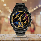 Star Trek 60th Anniversary Black Stainless Steel Watch - TMTHU9051