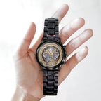 Star Trek 60th Anniversary Black Stainless Steel Watch - TMTHU7680