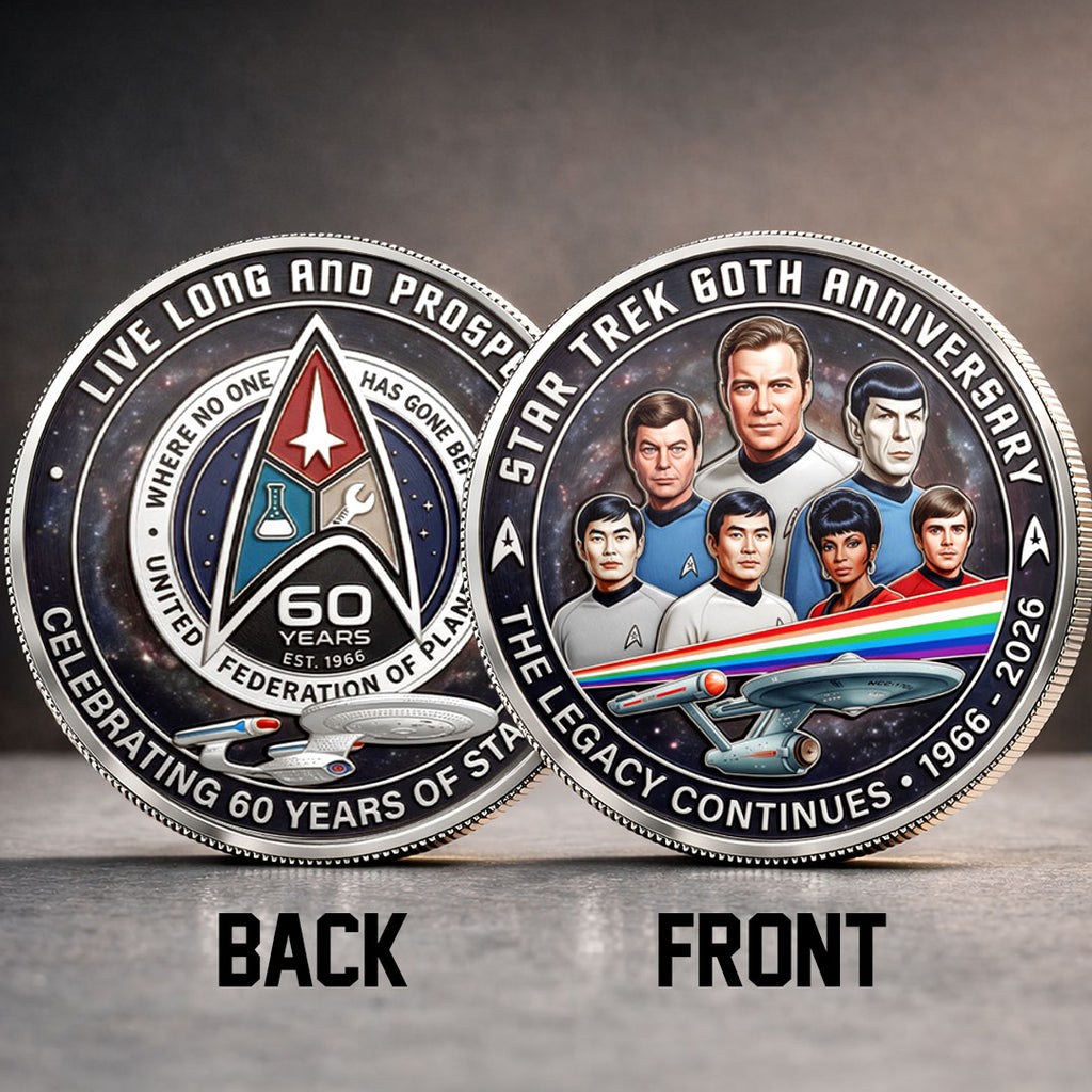 Star Trek 60th Anniversary Commemorative Coin – TMTHU7569