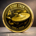 Star Trek 60th Anniversary Commemorative Coin – MAITM15020