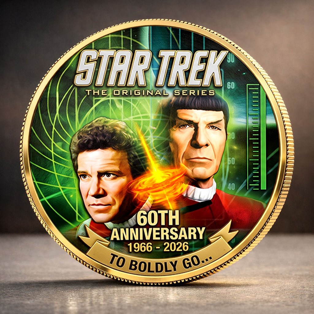 Star Trek 60th Anniversary Commemorative Coin – TMTHU7811