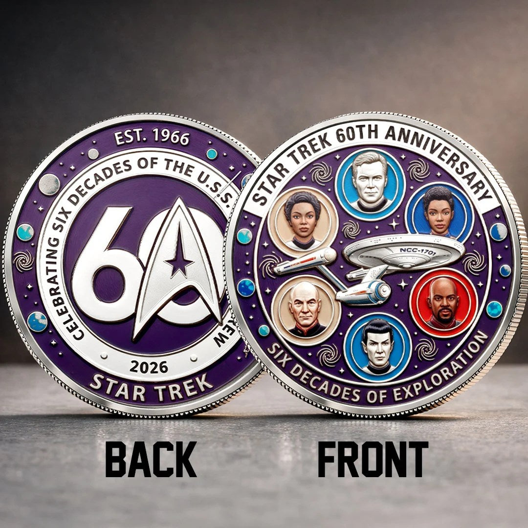 Star Trek 60th Anniversary Commemorative Coin – TMTHU9232