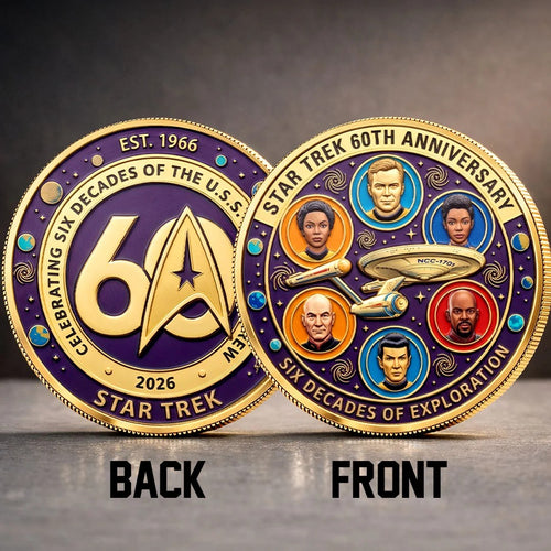 Star Trek 60th Anniversary Commemorative Coin – TMTHU9232
