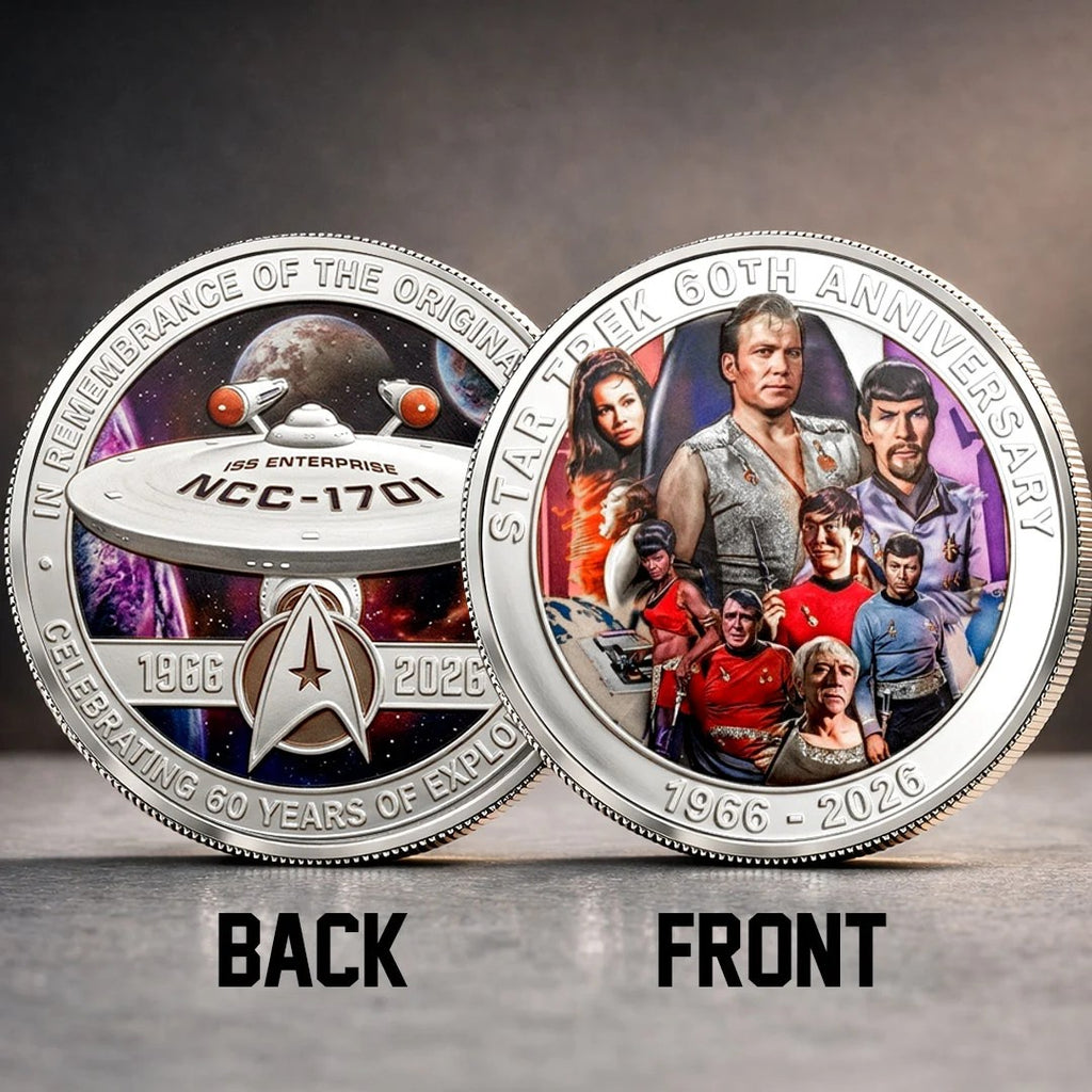 Star Trek 60th Anniversary Commemorative Coin – TMTHU9556
