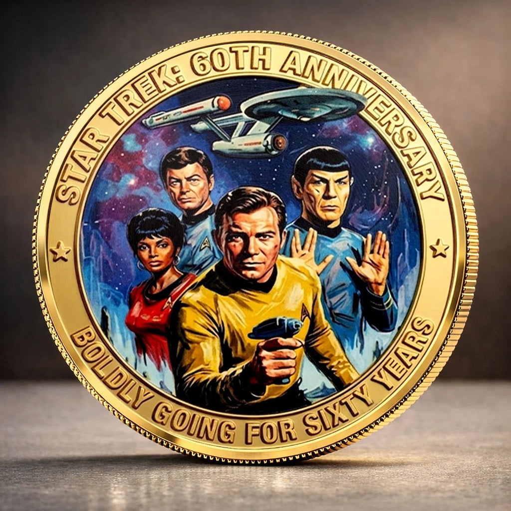 Star Trek 60th Anniversary Commemorative Coin – TMTHU9557