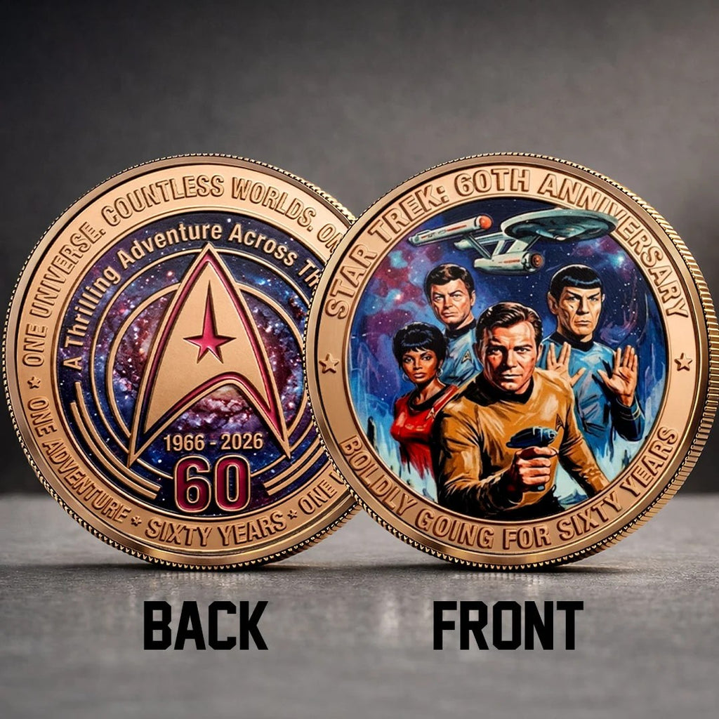 Star Trek 60th Anniversary Commemorative Coin – TMTHU9557