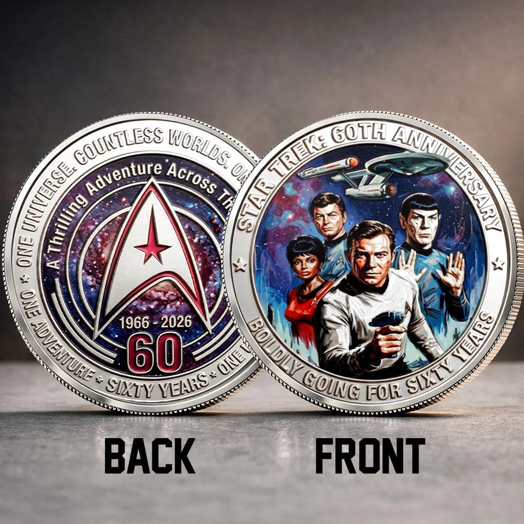 Star Trek 60th Anniversary Commemorative Coin – TMTHU9557