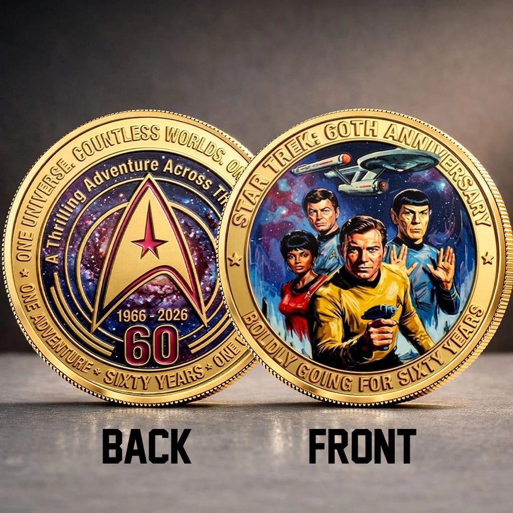 Star Trek 60th Anniversary Commemorative Coin – TMTHU9557