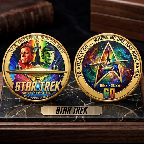 Star Trek 60th Anniversary Commemorative Coin – TMTHU9558