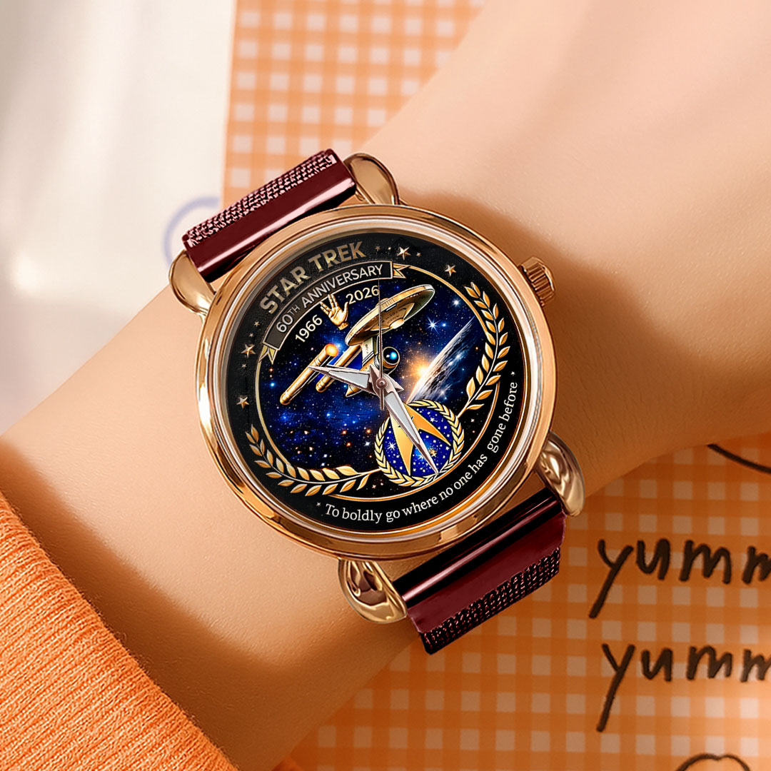 Star Trek 60th Anniversary Mesh Strap Quartz Watch – HOATT16529