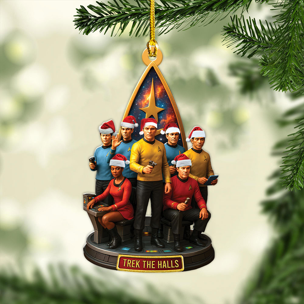Star Trek Custom Shape 2-sided Acrylic Ornament – MAITM13296