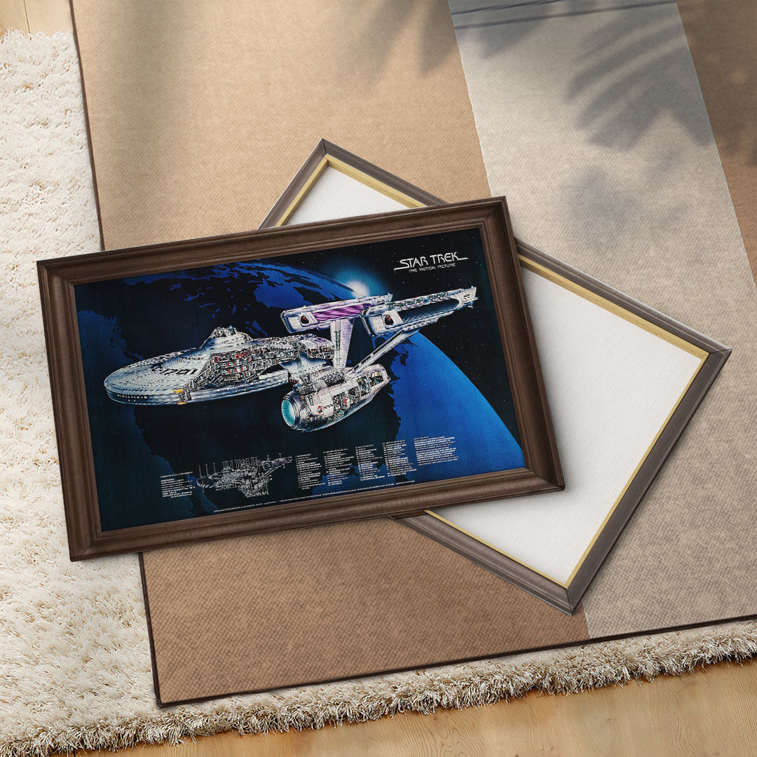 Star Trek Rectangle Canvas With Inner Frame – TMTHU7879