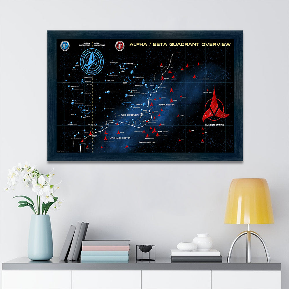 Star Trek Rectangle Canvas With Inner Frame – TMTHU6681