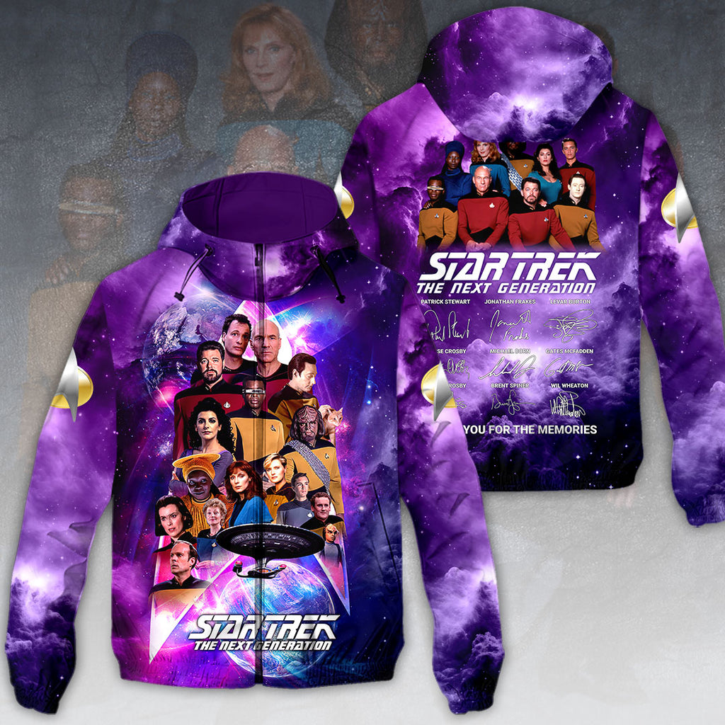 Star Trek: The Next Generation 3D Windbreaker Jacket – HOATT14231