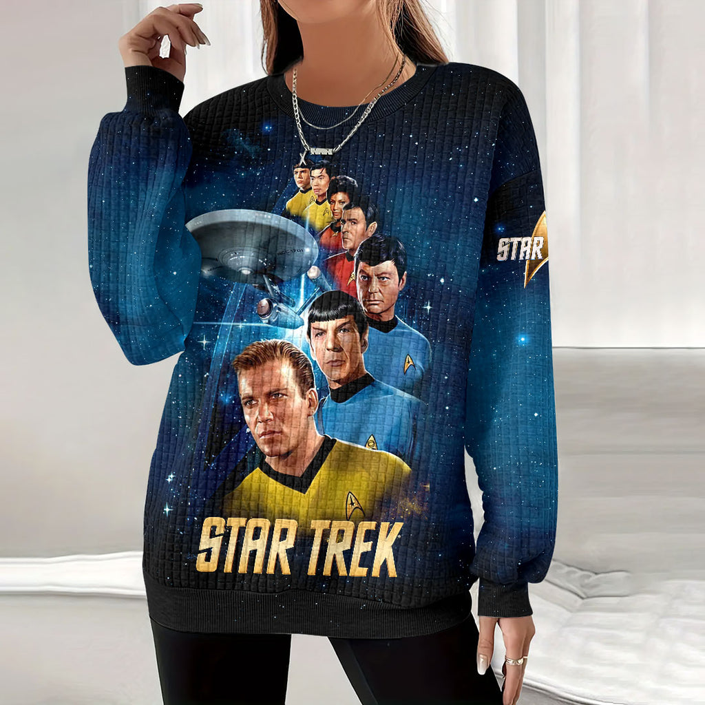 Star Trek Women Waffle Sweatshirt – HOATT12512