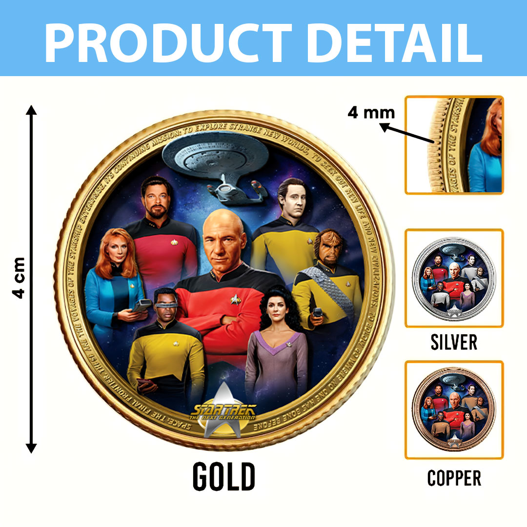 Star Trek: The Next Generation Commemorative Coin – HOATT17096