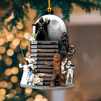 Star Wars Custom Shape 2-sided Acrylic Ornament – HOATT14569