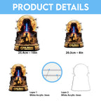 Star Wars 50th Anniversary 2026 Custom Shape Acrylic Light Box – TMTHU6631