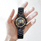 Star Wars 50th Anniversary Black Stainless Steel Watch - TMTHU7643