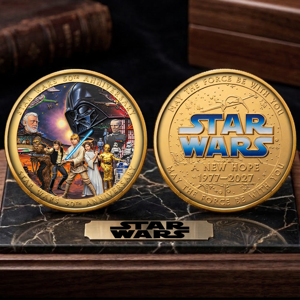 Star Wars 50th Anniversary Commemorative Coin – TMTHU5068