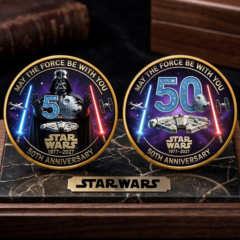 Star Wars 50th Anniversary Commemorative Coin – TMTHU4337