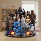 Star Wars 50th Anniversary Custom Shape Acrylic Plaque – TMTHU5921