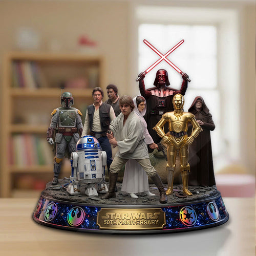 Star Wars 50th Anniversary Custom Shape Acrylic Plaque – TMTHU6054