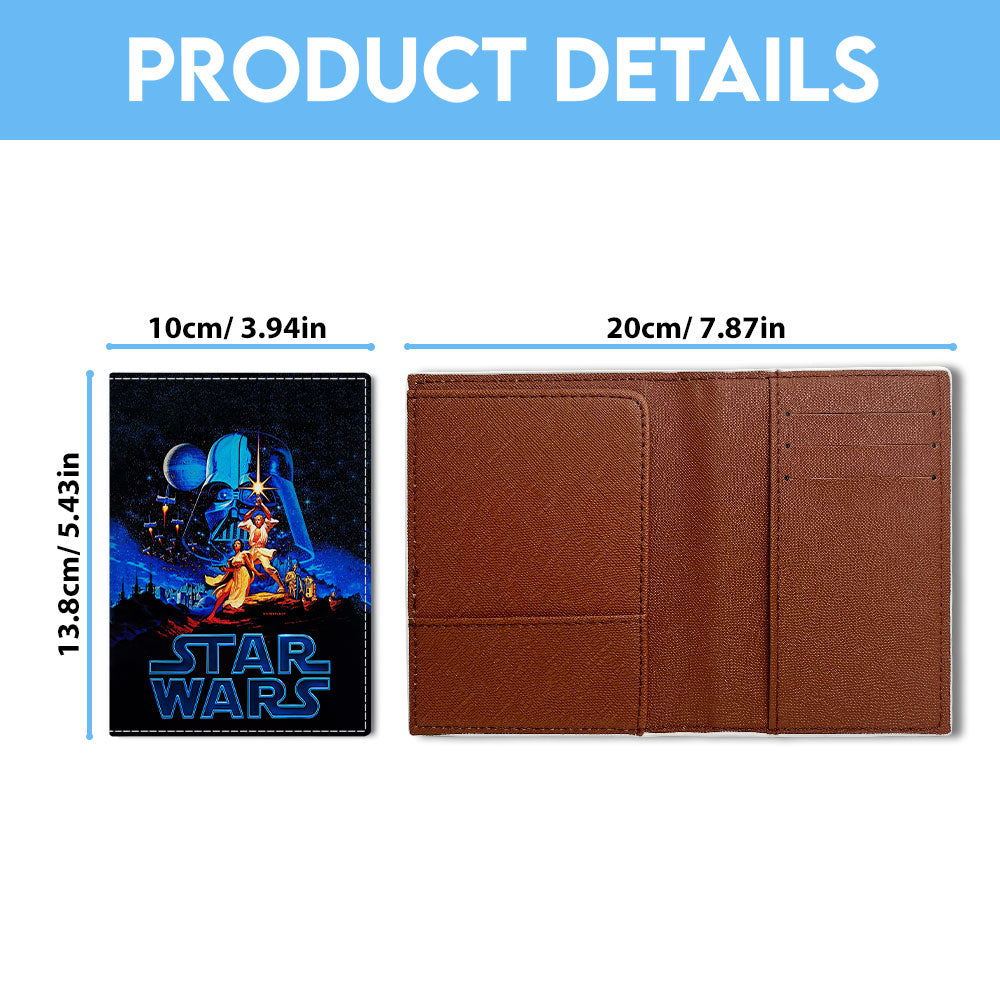 Star Wars 50th Anniversary Leather Passport Cover – TMTHU6174