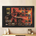 Star Wars 50th Anniversary Rectangle Canvas With Inner Frame – TMTHU3972