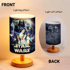 Star Wars 50th Anniversary Wooden Base Fabric Lamp – HOATT13857