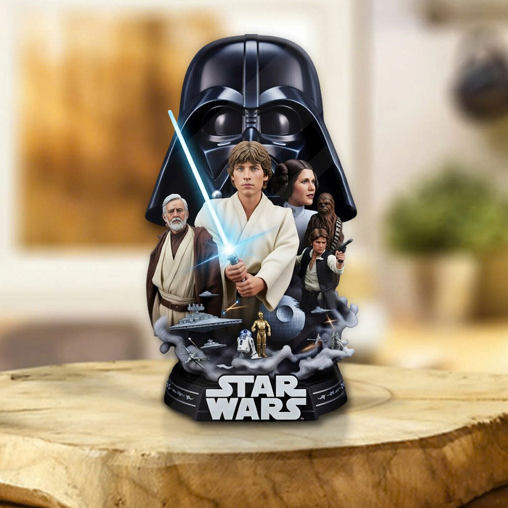 Star Wars Custom Shape Acrylic Plaque – TMTHU3817