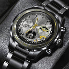 Star Wars Black Stainless Steel Watch - TMTHU7292