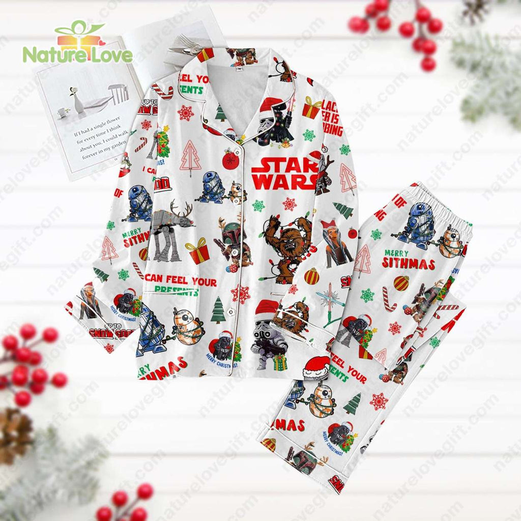 Star Wars Boba Fett Disney Christmas Merry Sithmas Pajamas