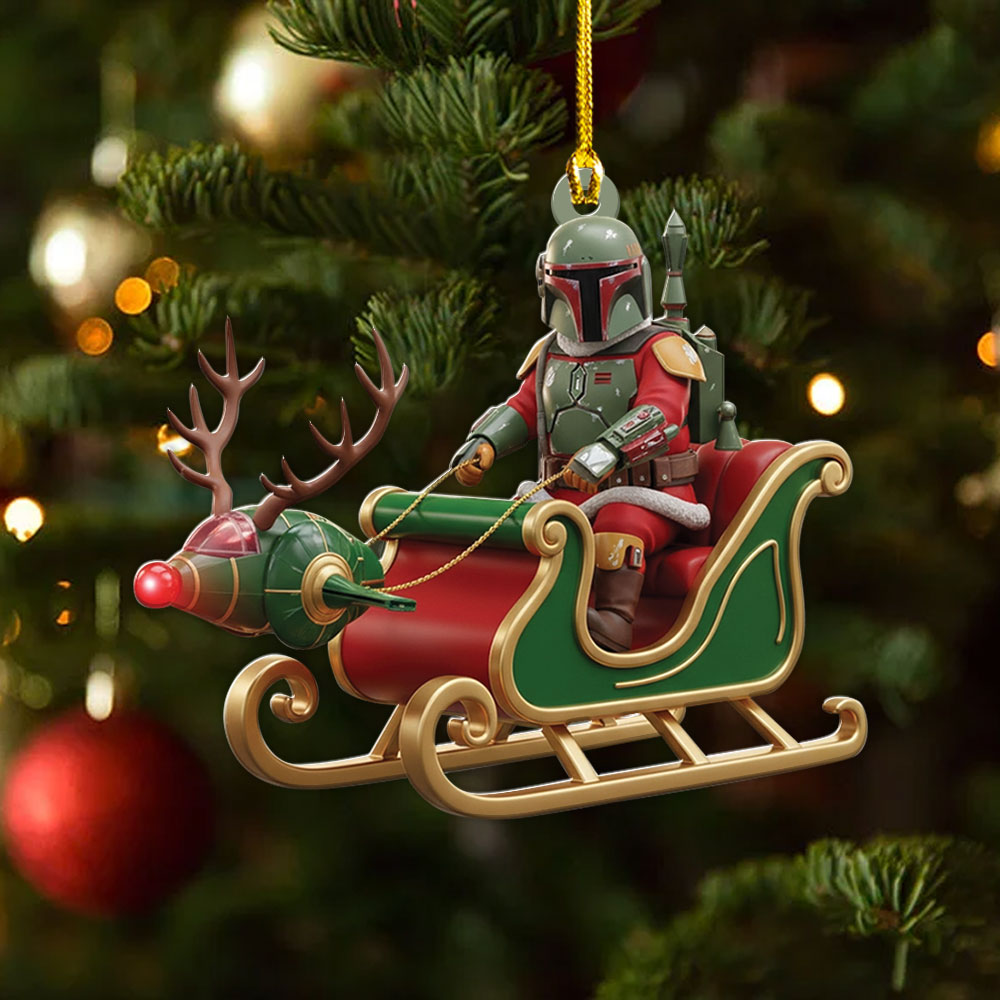 Star Wars Custom Shape 2-sided Acrylic Ornament – MAITM13419