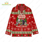 Star Wars Merry Bright Christmas Red Xmas Pajamas Set