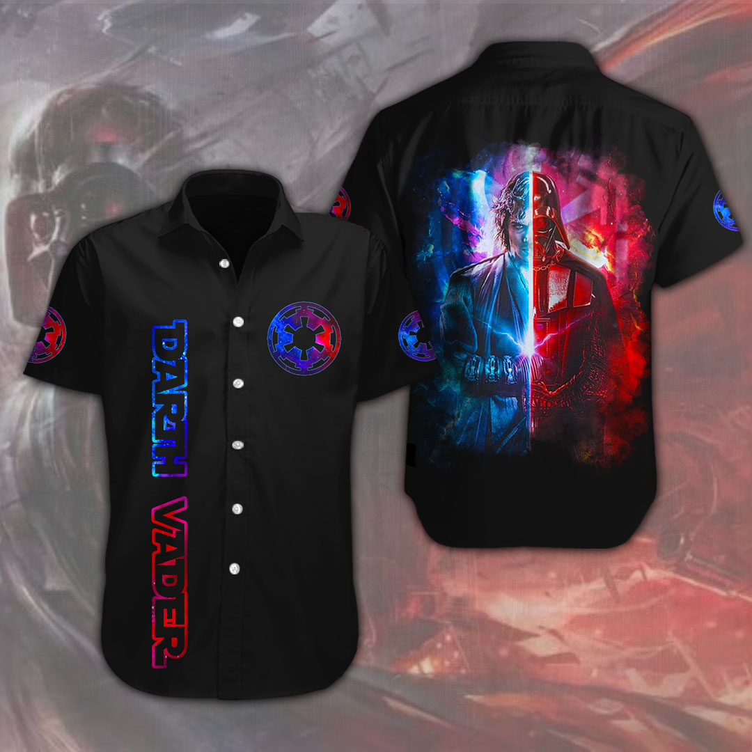 Star Wars Short Sleeve Button-Down Shirt – MAITM 6490