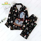 Star Wars The Black The Mandalorian​ Star Wars Xmas Pajamas​