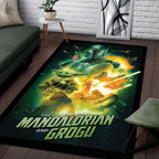 Star Wars: The Mandalorian and Grogu Rectangular Rug – TMTHU6830