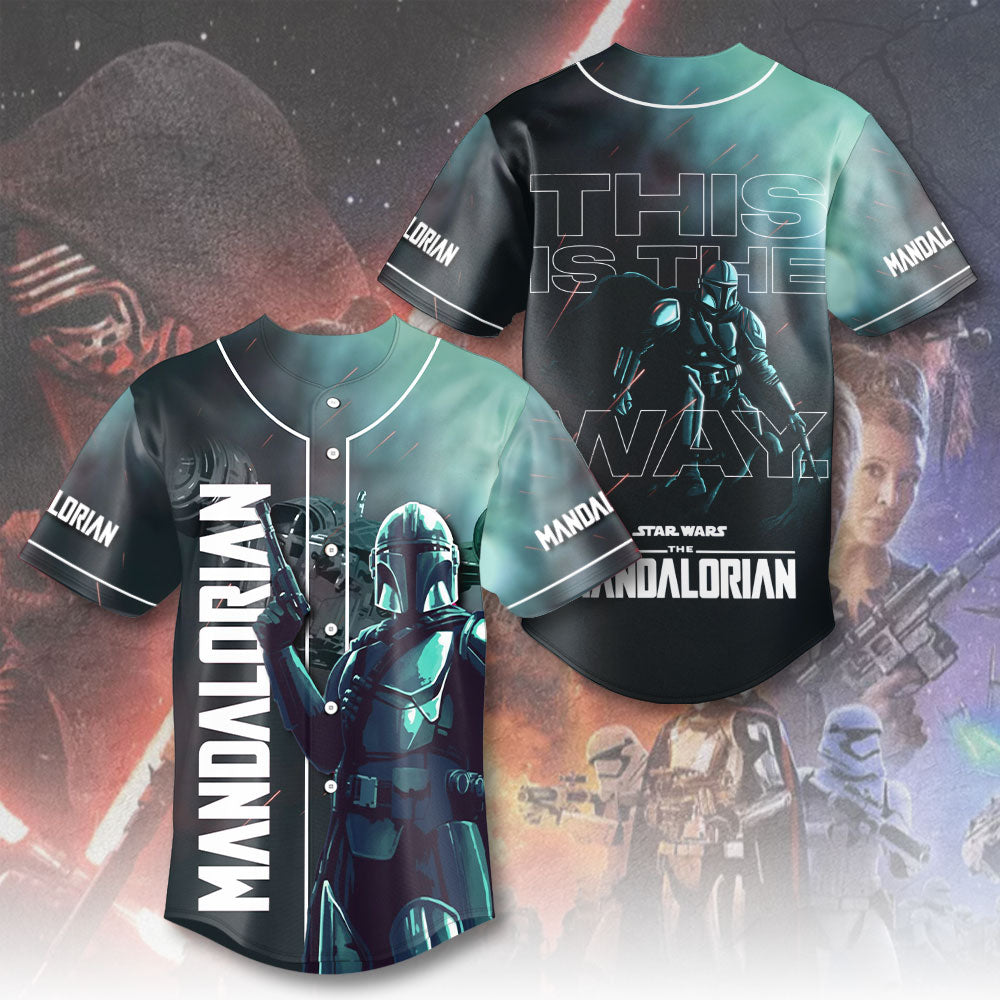 Star Wars x The Mandalorian Baseball Jersey – TMTHU6222