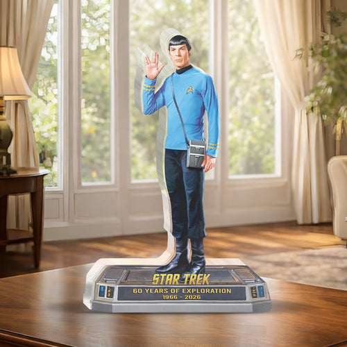 Star Trek 60th Anniversary Custom Shape Acrylic Plaque – HOATT16535