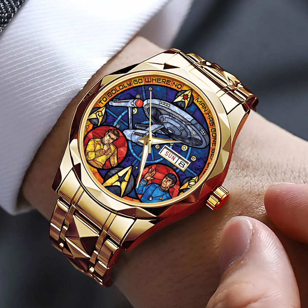 Star Trek Alloy Luxury Quartz Watch – HOATT 12209