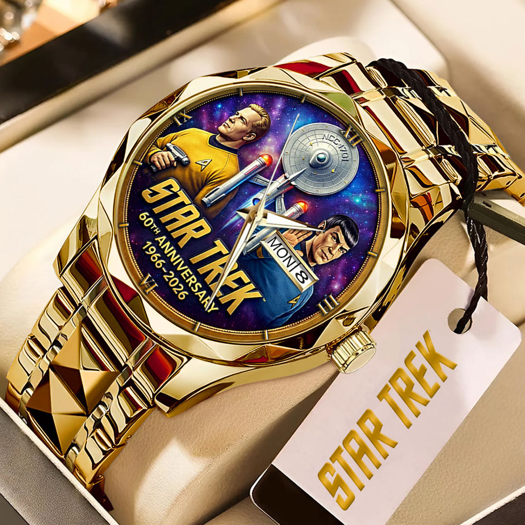 Star Trek 60th Anniversary Alloy Luxury Quartz Watch – TMTHU3765