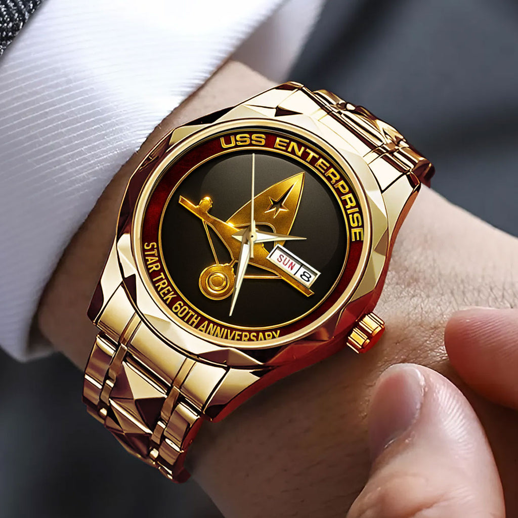 Star Trek 60th Anniversary Alloy Luxury Quartz Watch – TMTHU2484