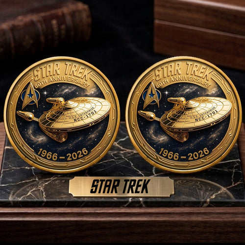 Star Trek 60th Anniversary Commemorative Coin – GNE5405