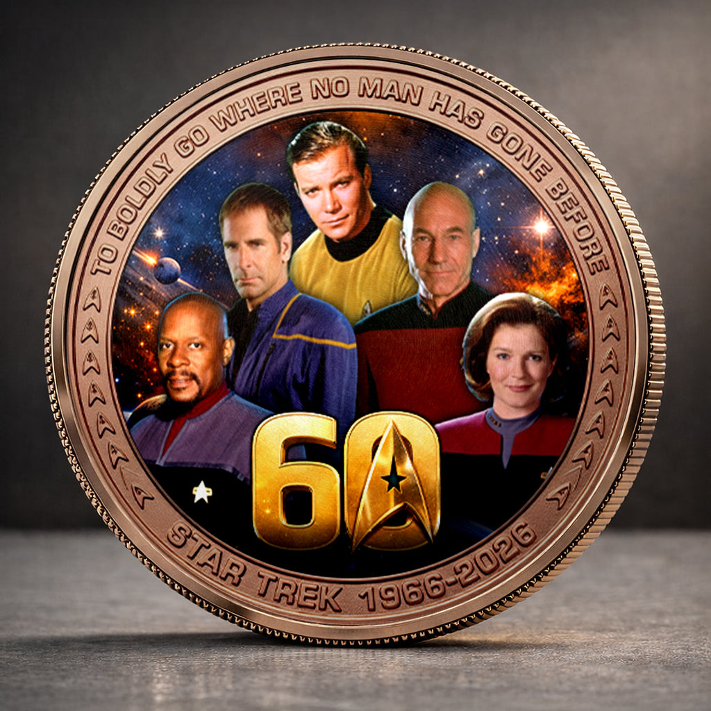 Star Trek 60th Anniversary Commemorative Coin – HOATT17770