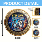 Star Trek 60th Anniversary Commemorative Coin – MAITM15170